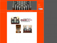 schramberger-orgelkonzerte.de Webseite Vorschau