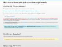 schreiber-orgelbau.de Webseite Vorschau