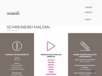 schreiner-maltan.de Webseite Vorschau