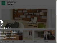 schreiner-sauter.ch Webseite Vorschau