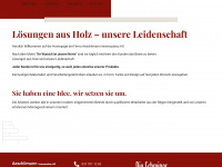 schreinerei-aeschlimann.ch Webseite Vorschau