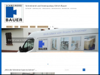 schreinerei-bauer24.de Webseite Vorschau