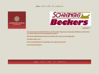 schreinerei-beckers.de Webseite Vorschau