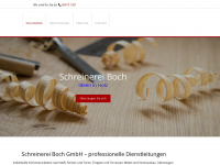 schreinerei-boch.de Webseite Vorschau