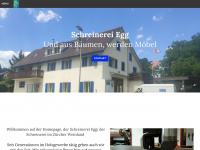 schreinerei-egg.ch Webseite Vorschau