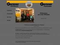 schreinerei-gerzner.ch Webseite Vorschau
