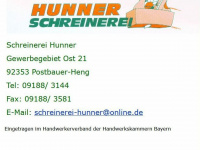 Schreinerei-hunner.de