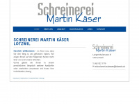 schreinerei-kaeser.ch Webseite Vorschau
