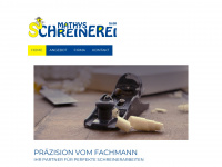 schreinerei-mathys.ch Webseite Vorschau