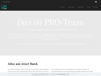 schreinerei-pro-team.de Webseite Vorschau