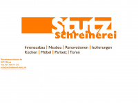 schreinerei-stutz.ch Webseite Vorschau