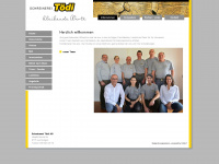 schreinerei-toedi.ch Webseite Vorschau