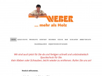 schreinerei-weber-kg.de Webseite Vorschau