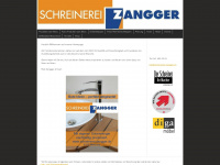 schreinerei-zangger.ch Webseite Vorschau
