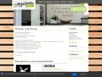 schreinerwerkstatt-spaeth.de Webseite Vorschau