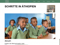 schritte-in-aethiopien.at Webseite Vorschau