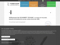 schubert-technik.de Webseite Vorschau