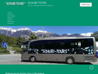 schubi-tours.de Webseite Vorschau