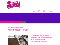 schubl.at Webseite Vorschau