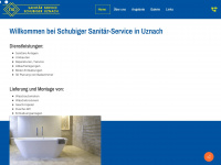 schubisani.ch Webseite Vorschau