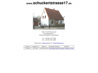 schuckertstrasse17.de Webseite Vorschau