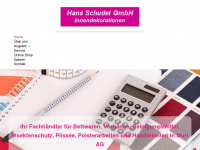 schudel-gmbh.ch Webseite Vorschau