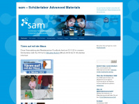 schuelerlabor-sam.de Webseite Vorschau