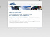 schuell-gravuren.ch Webseite Vorschau