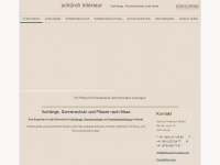schuerch-interieur.ch Webseite Vorschau