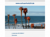 schuerholz24.de Webseite Vorschau