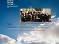schuetz-ensemble-freising.de Webseite Vorschau