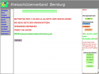 schuetzen-bernburg.de Webseite Vorschau