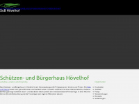 schuetzen-buergerhaus.de Webseite Vorschau