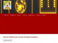 schuetzen-goldbach.ch Webseite Vorschau