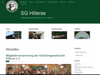 schuetzen-hillerse.de Webseite Vorschau