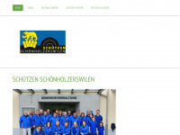 schuetzen-schoenholzerswilen.ch Webseite Vorschau