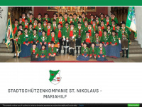 schuetzen-stnikolaus.at Webseite Vorschau
