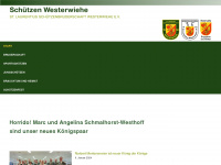 schuetzen-westerwiehe.de Webseite Vorschau