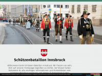 schuetzenbataillon-innsbruck.at Webseite Vorschau