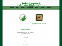 schuetzenbruderschaft-poetterhoek.de Webseite Vorschau