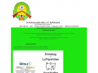 schuetzenclub-solnhofen.de Webseite Vorschau