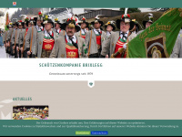 schuetzenkompanie-brixlegg.at Webseite Vorschau