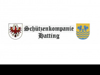 schuetzenkompanie-hatting.at Webseite Vorschau