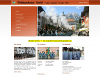 schuetzenkorps.at Webseite Vorschau