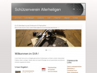 schuetzenverein-allerheiligen.at Webseite Vorschau