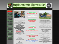 schuetzenverein-ahrensfelde.de Webseite Vorschau