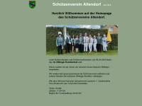 schuetzenverein-altendorf.de Webseite Vorschau