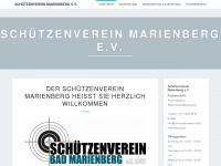 schuetzenverein-bad-marienberg.de Webseite Vorschau
