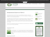 schuetzenverein-dutum.de Webseite Vorschau