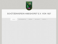 schuetzenverein-habighorst.de Webseite Vorschau
